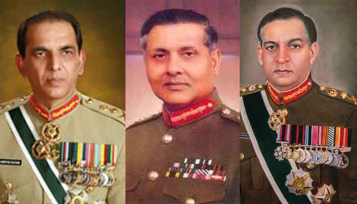 Four of 13 army chiefs were senior-most when appointed