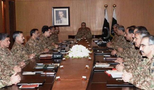 Indian aggression threat to regional stability: corps commanders