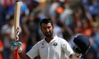 Pujara helps India to close deficit with Aussies