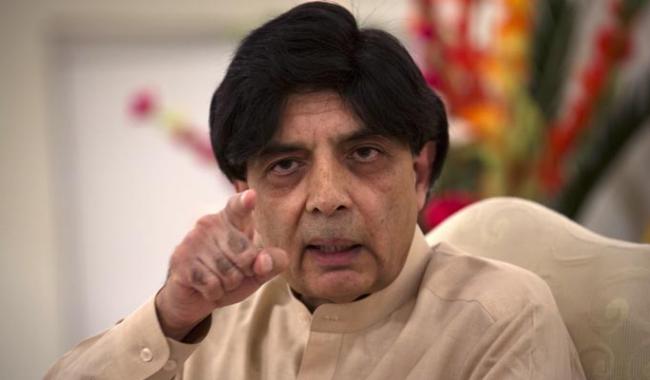Chaudhry Nisar to vote for PML-N candidates in Senate polls