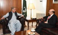 AJK president meets FM: Pakistan to continue raising HR violations by India in IHK, says Qureshi