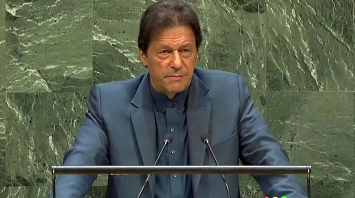 Imran talks about complete dismantling of terror groups; welcomes UN verification: Time to act not appease, says PM