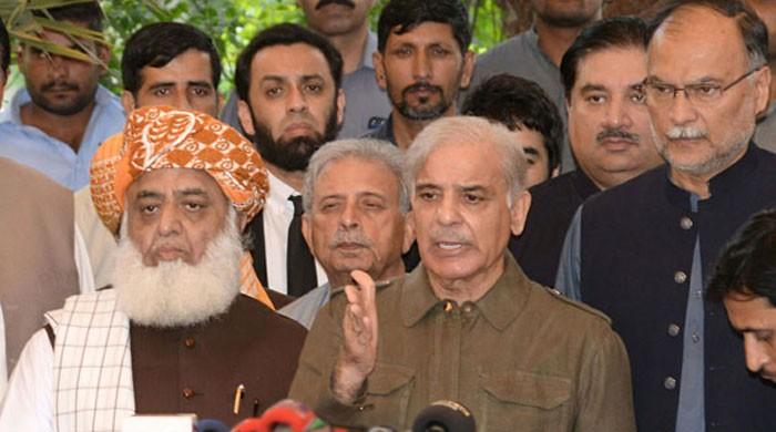 Fazl meets Shahbaz: PML-N to join JUI-F’s Azadi March