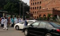Worst traffic jams after medics block major roads in Lahore