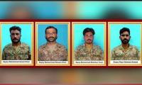Four soldiers martyred, four terrorists killed in Waziristan clash