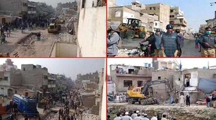 20pc of Mehmoodabad Nullah's bank reclaimed - Vimarsana News