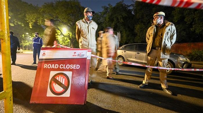 Explosion outside Israeli embassy in New Delhi