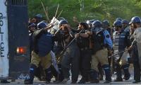 Protesters, police clashes paralyse Red Zone