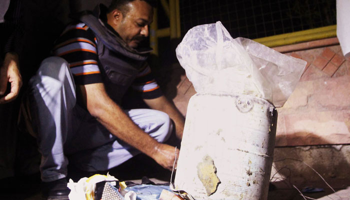 One held, bomb, explosives recovered in Jamrud