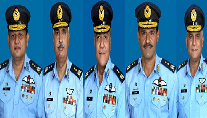Another five PAF officers promoted to Air Vice Marshal rank