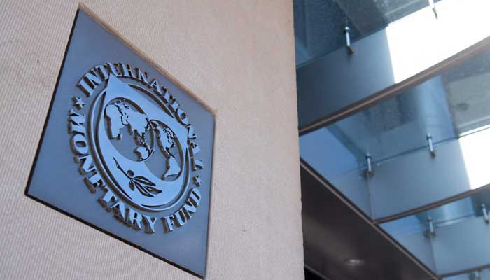 The logo of IMF. File
