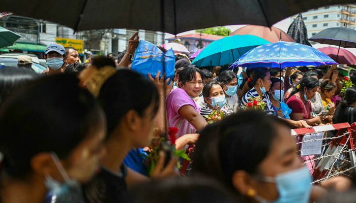 Myanmar junta releases thousands of jailed anti-coup protesters