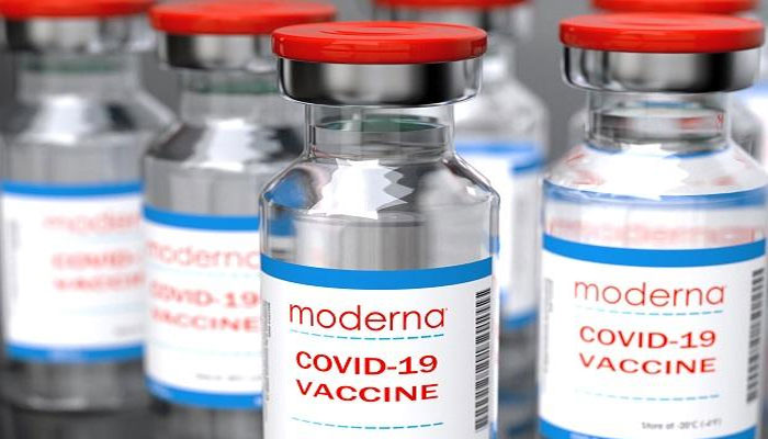 Moderna vaccine. File photo
