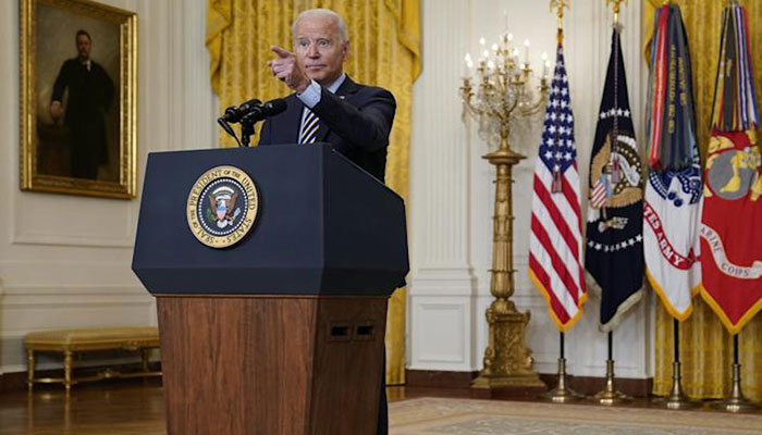 Biden rules out Taliban takeover of Afghanistan