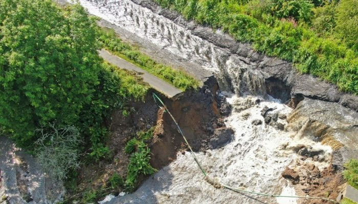 Canal breach damages paddy, cotton, corn crops