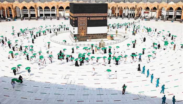 Pilgrims arrive in Makkah for second pandemic Haj