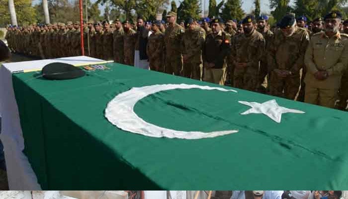 Martyred soldier laid to rest in Waziristan