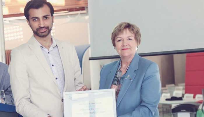 Pakistani student Adil Rahoo. File photo