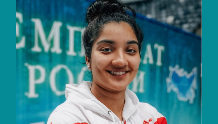 Bisma improves personal best substantially