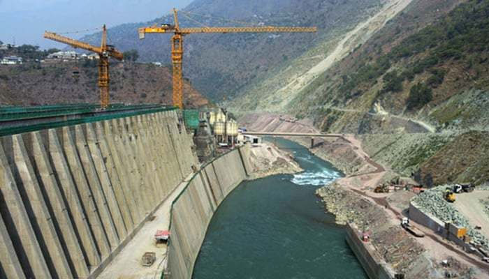 Two portions of tunnel on Mohmand Dam connected