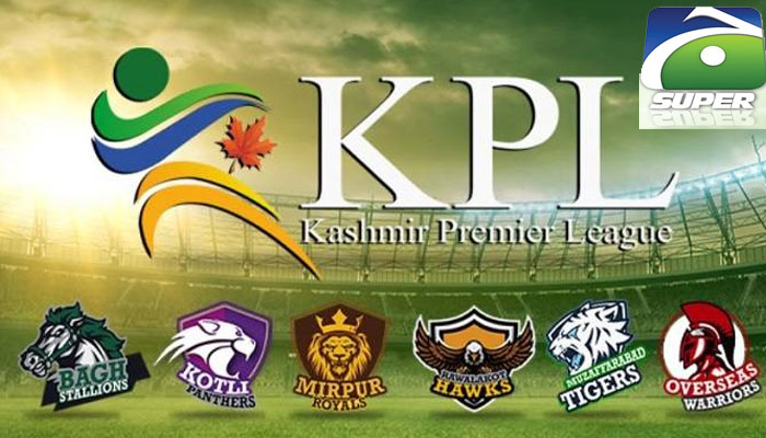 Geo Super to broadcast Kashmir Premier League
