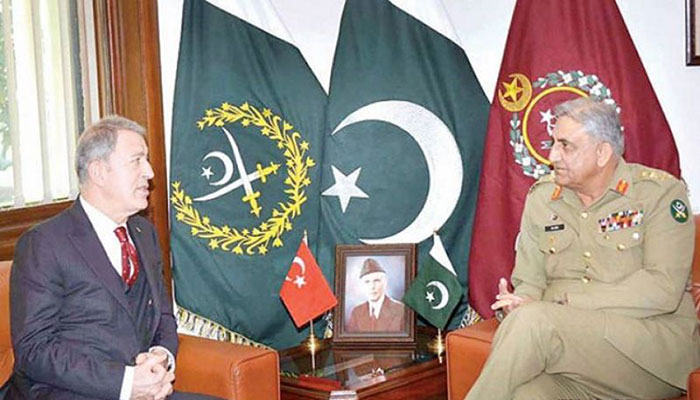 Turkish defence minister, Chinese envoy meet COAS