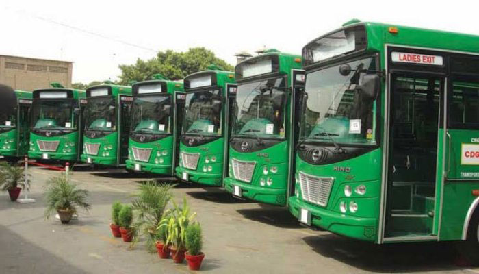 Green Line buses ready to reach Karachi from China
