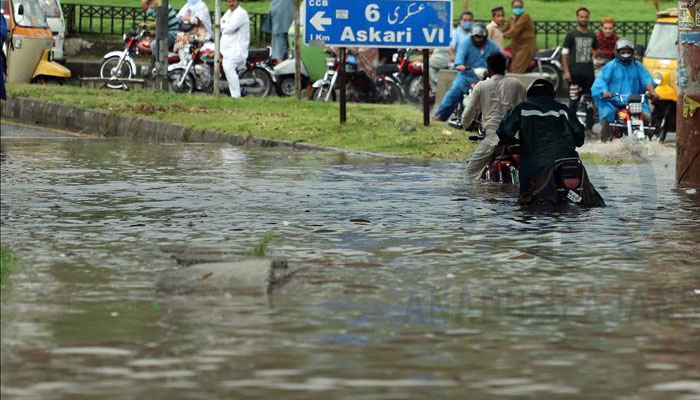 Heavy rain disturbs life in low-lying areas in Rawalpindi