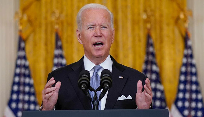 Biden defends US pullout from Afghanistan as Taliban celebrate