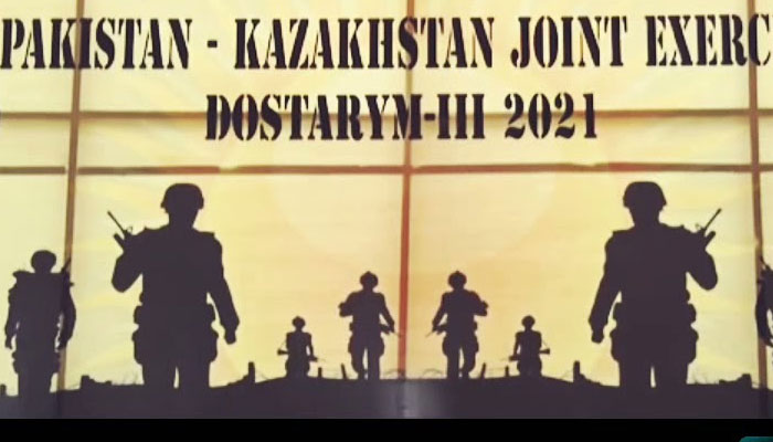 Pak-Kazakh military exercise