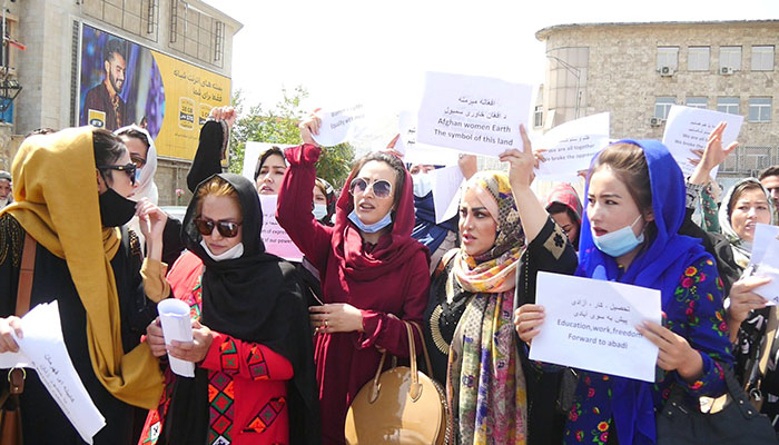 Afghan women intensify their call for inclusion in future govt