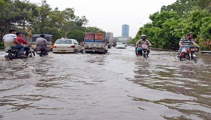 Karachi hit with rain, power cuts and flooded roads again