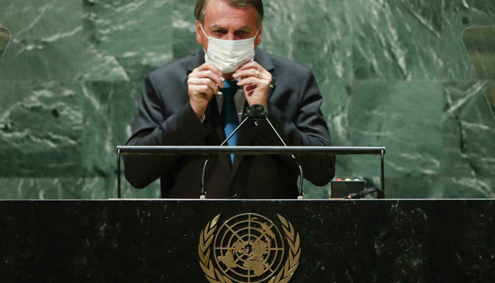 Bolsonaro tells UN he rejects vaccine passports