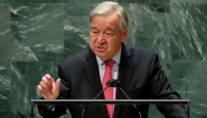 UN chief urges US-China dialogue, warns of divisions