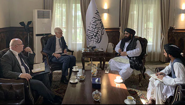 British envoy visits Kabul, holds talks with Taliban