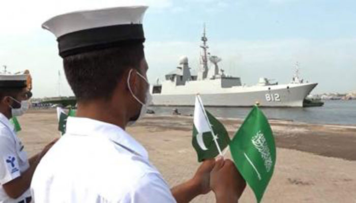 Exercise Naseem Al Bahr-XIII: Pak, Saudi Royal navies perform live fire at Arabian Sea