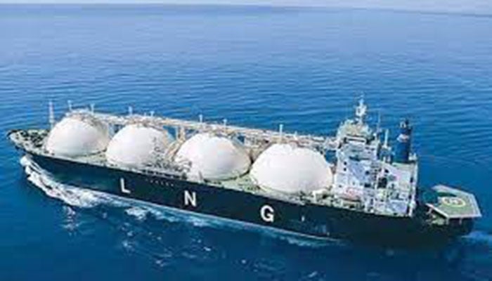 File photo of an LNG cargo.