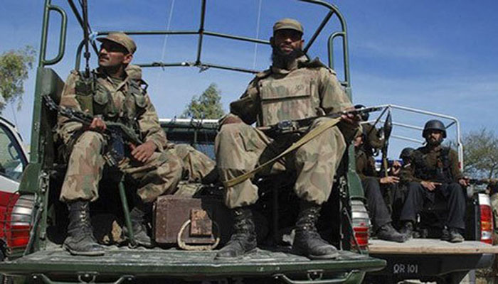 Six security personnel martyred in Hangu, Bajaur, Kech attacks