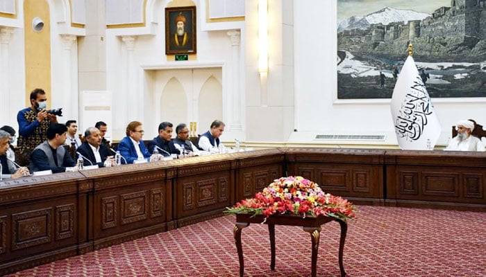 Qureshi, DG ISI visit Kabul, discuss important matters