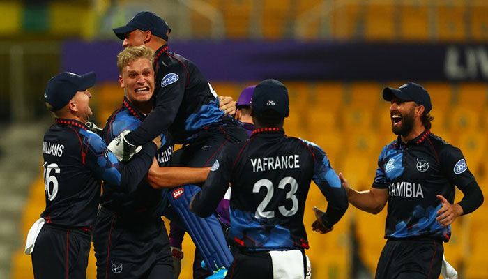 Namibia down Scotland in T20 World Cup
