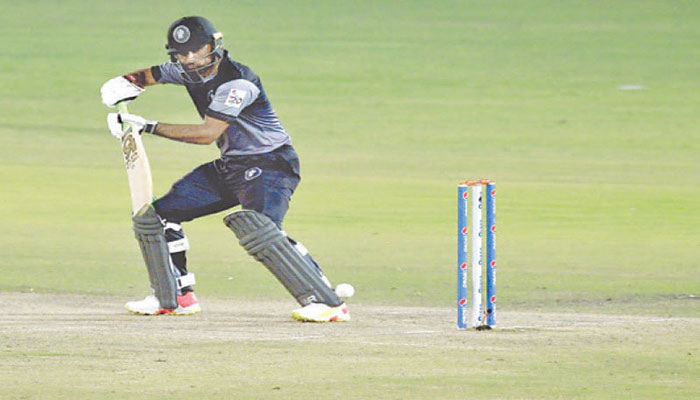 Farhan hits century to put KP ahead of Sindh