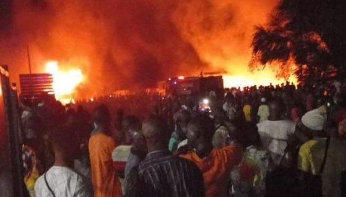 Over 90 killed in Sierra Leone fuel tanker blast