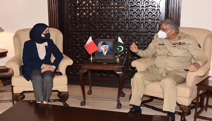 Bahrain speaker meets COAS, lauds Pak role in regional stability
