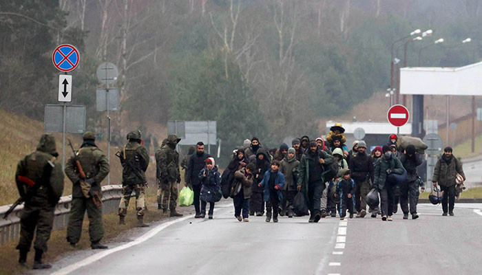 ‘Belarus telah mengubah taktik pada krisis migran’