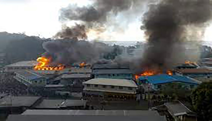 Riots rock Solomon Islands