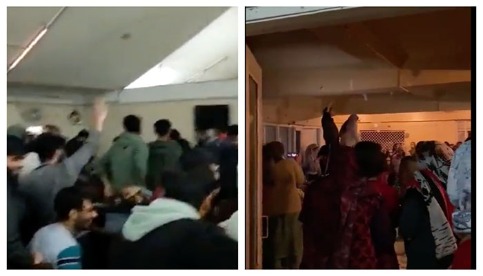 Over 100 students booked for raising anti-Pak slogans