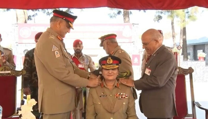 Lt-Gen Nigar becomes first female colonel commandant