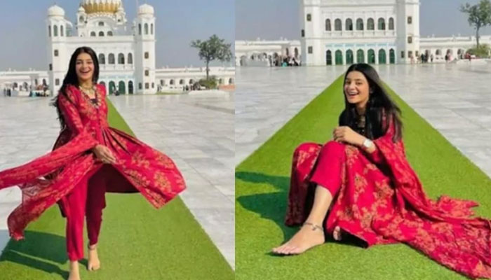 The photographs sparked controversy since it is required for all visitors to keep their heads covered during a visit to any Gurdwara.