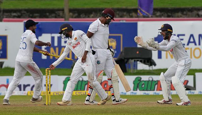 SL claw back in 2nd Test as Mendis sparks WI collapse