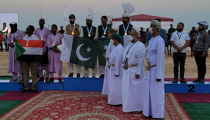 Pakistan win two gold medals in Oman